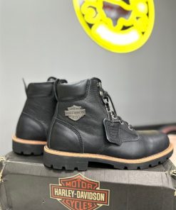 GIÀY DA ĐEN CÓ DÂY CHÍNH HÃNG HARLEY DAVIDSON SIZE 41