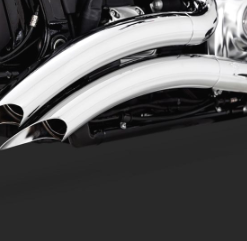 PÔ VANCE HINES FULL SYSTEM MÀU CHROM LẮP HD FATBOY , BREAKOUT , FXDR 2018-2020 1800-2262 - CẶP