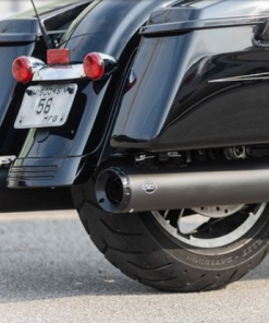 PÔ HIỆU S&S SLIP ON GRAND NATIONAL 4'' MÀU BLACK LẮP HD TOURING 2017 UP M8 550-0694 - CẶP