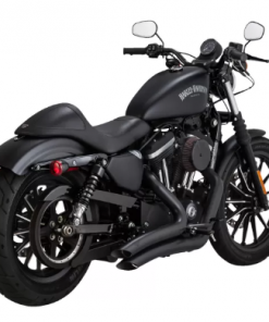 PÔ VANCE HINES MÀU ĐEN BIG RADIUS 2 INTO 2 LẮP SPORTSTER LƯỚT