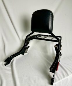 TỰA LƯNG THẤP MÀU ĐEN + GIÁ ĐÈO HÀNG DÒNG HD SOFTAIL HÀNG LƯỚT