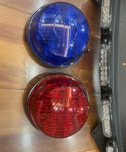 ĐÈN AUXLIGHT XANH ĐỎ 2 BÊN CHÍNH HÃNG HD POLICE