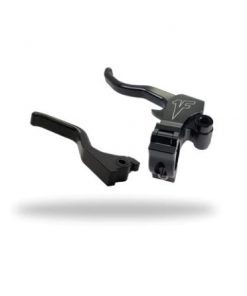 EASIER PULL CLUTCH + BRAKE LEVER COMBO BLACK 2014+ SPORTSTER 1FNGR 1FNHD2FGCMB3-BLKY