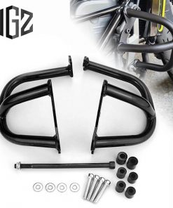 KHUNG BẢO VỆ ĐỘNG CƠ MÀU ĐEN LẮP XE HUSQVARNA