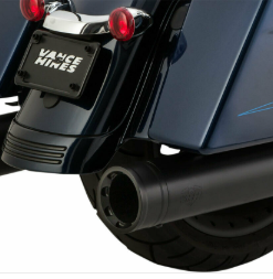 PÔ SLIP-ON HIỆU VANCE HINES MÀU ĐEN LẮP HD TOURING 2017-2020 46654 - ĐÔI