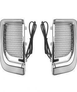 ĐÈN LED FAIRING QUÂY CHÂN CHROME LẮP XE HD TOURING LK
