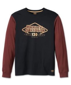 ÁO THUN DÀI TAY KỶ NIỆM 120TH HARLEY DAVIDSON