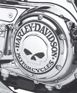 NẮP BƯỞNG CÔN WILLE SKULL CHROME SPORTSTER 2004+