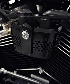 ỐP COIL HARLEY DAVIDSON SOFTAIL M8 MÀU ĐEN (LKCUSTOM)