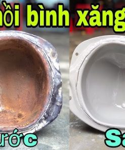 NGÂM TẨY RỈ SÉT BÌNH XĂNG