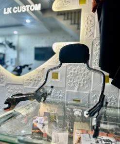 TỰA LƯNG MÀU CHROME CHÍNH HÃNG HD LOẠI THẤP LẮP XE SOFTAIL HÀNG LƯỚT