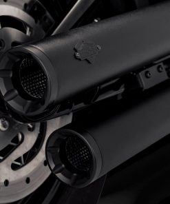 LON PÔ 300 VANCE HINES ELIMINATOR MÀU ĐEN LẮP HARLEY DAVIDSON SOFTAIL 1801-1515 46312