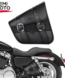 TÚI DA ĐEO HÔNG MÀU ĐEN LẮP XE HD SPORTSTER LK