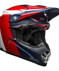 MŨ BẢO HIỂM BELL MOTO-9 FLEX MÀU TRẮNG XANH ĐỎ SIZE L 7111304 - SIZE L - CÁI