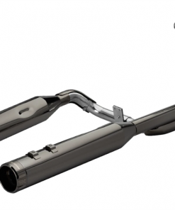 PÔ KHROME WERKS FULL SYSTEM 2-into-2 DOMINATOR 4-1/2" ĐEN BÓNG LẮP HD TOURING 1800-2712 201500
