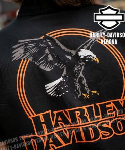 ÁO SƠ MI HARLEY DAVIDSON MÀU ĐEN HÌNH ĐẠI BÀNG 96551-24VM