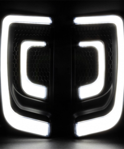 ĐÈN LED FAIRING QUÂY CHÂN MÀU ĐEN (2 TẦNG )LẮP XE HD TOURING LK