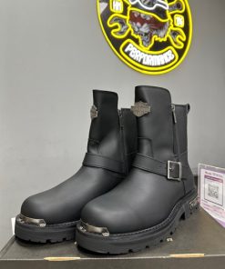 GIẦY BOOST CAO CỔ ĐEN KÉO KHOÁ CHÍNH HÃNG HD SIZE 42