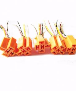 GIẮC CẮM RƠ LE 5 CHÂN MÀU CAM 5C