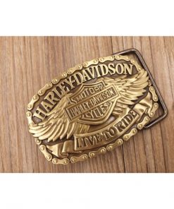 MẶT DÂY LƯNG HARLEY DAVIDSON KIM LOẠI VÀNG LK SP001192