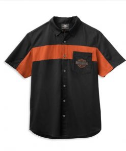 ÁO SƠ MI HARLEY ĐEN CAM 99070-21VM/00M