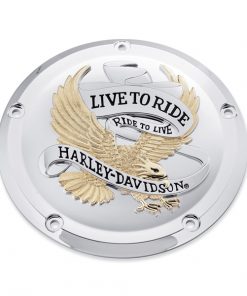ỐP DERBY COVER ""LIVE TO RIDE'' LẮP XE TOURING M8