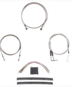 DÂY CÔN PHANH CHROME 4INCH LẮP SOFTAIL HARLEY DAVIDSON HÃNG HILL COURNTRY CUSTOM CYCLES HC-CKC21002-CVO-SS
