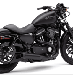 PÔ HIỆU COBRA 3.5 INCH FULL SYSTEM MÀU ĐEN LẮP HD SPORTSTER 2014 - 2020 6493B - BỘ