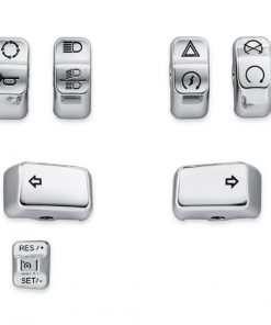 BỘ NÚT CÔNG TẮC HIỆU HD MÀU CHORME 71500441 - BỘ